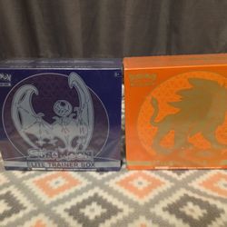 Pokémon TCG Sun and Moon Base Set ETB Set of 2 - Brand New Sealed