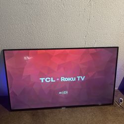 55” 4K UHD TCL ROKU TV