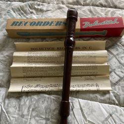 Dolmetsch Recorder