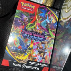 Phantasmal Flames Booster Bundle Sealed Pokémon