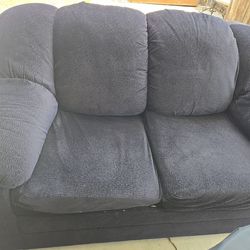 *Free* old black couch