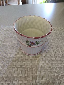 Hand Painted Pot