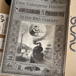 Scientific American 19th century vintage book