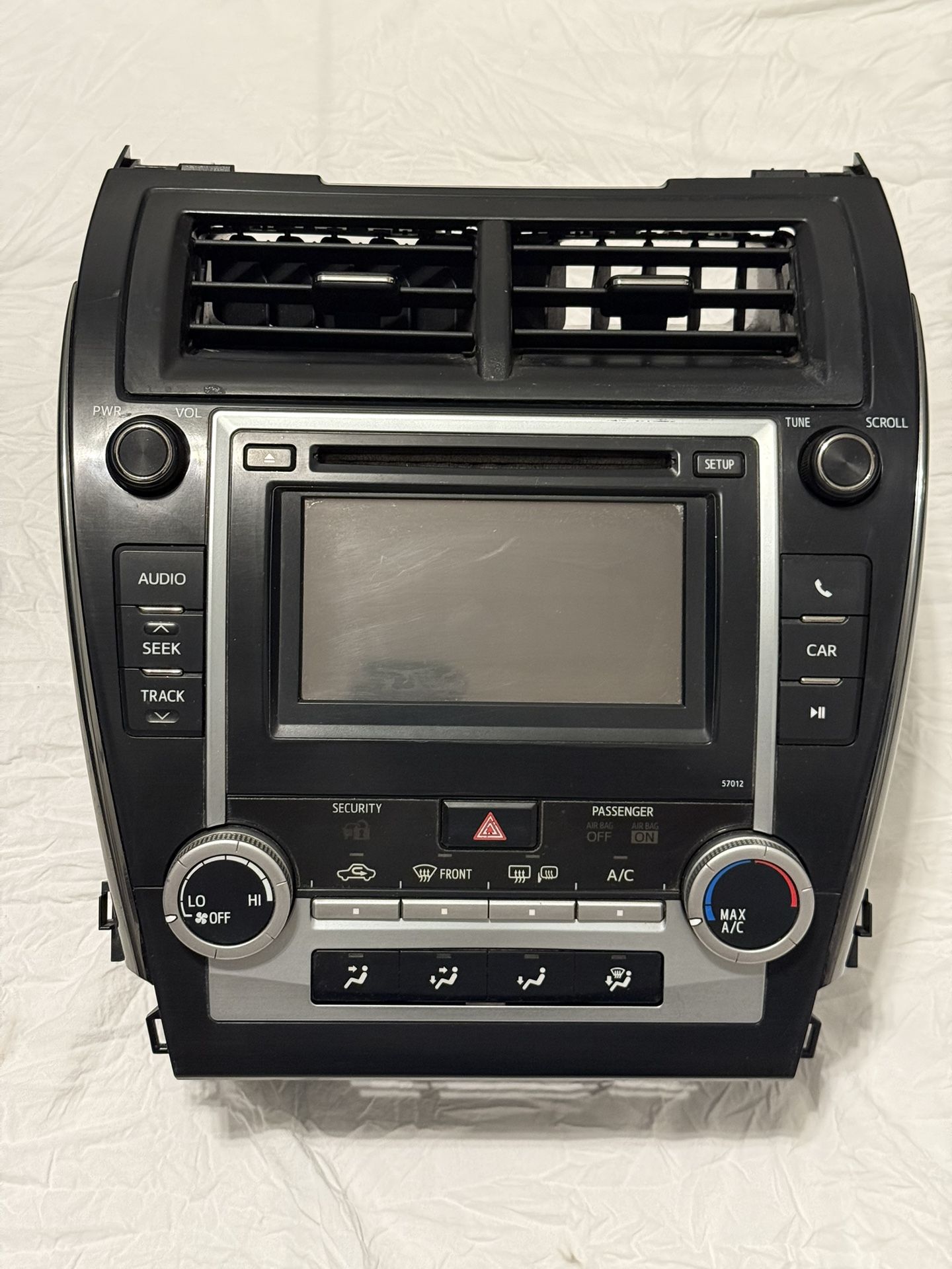 2012-2013 Toyota Camry OEM Radio / Stereo Head Unit w/ Climate Control