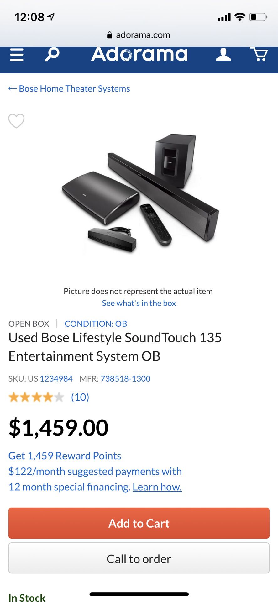 Brand new ! Bose lifestyle life touch