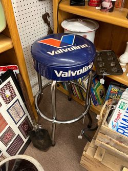 Vintage Valvoline Stool