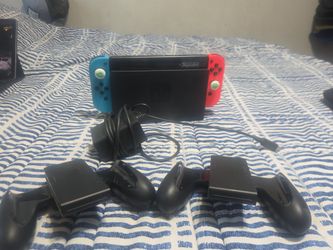 Used nintendo switch with accessories