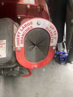 Chipper / Shredder Gas 212 CC up to 3”