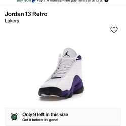Jordan 13 Retro (Lakers) (11M) US