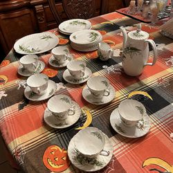Beautiful Vintage Adderley Fine Bone China Tea England Set