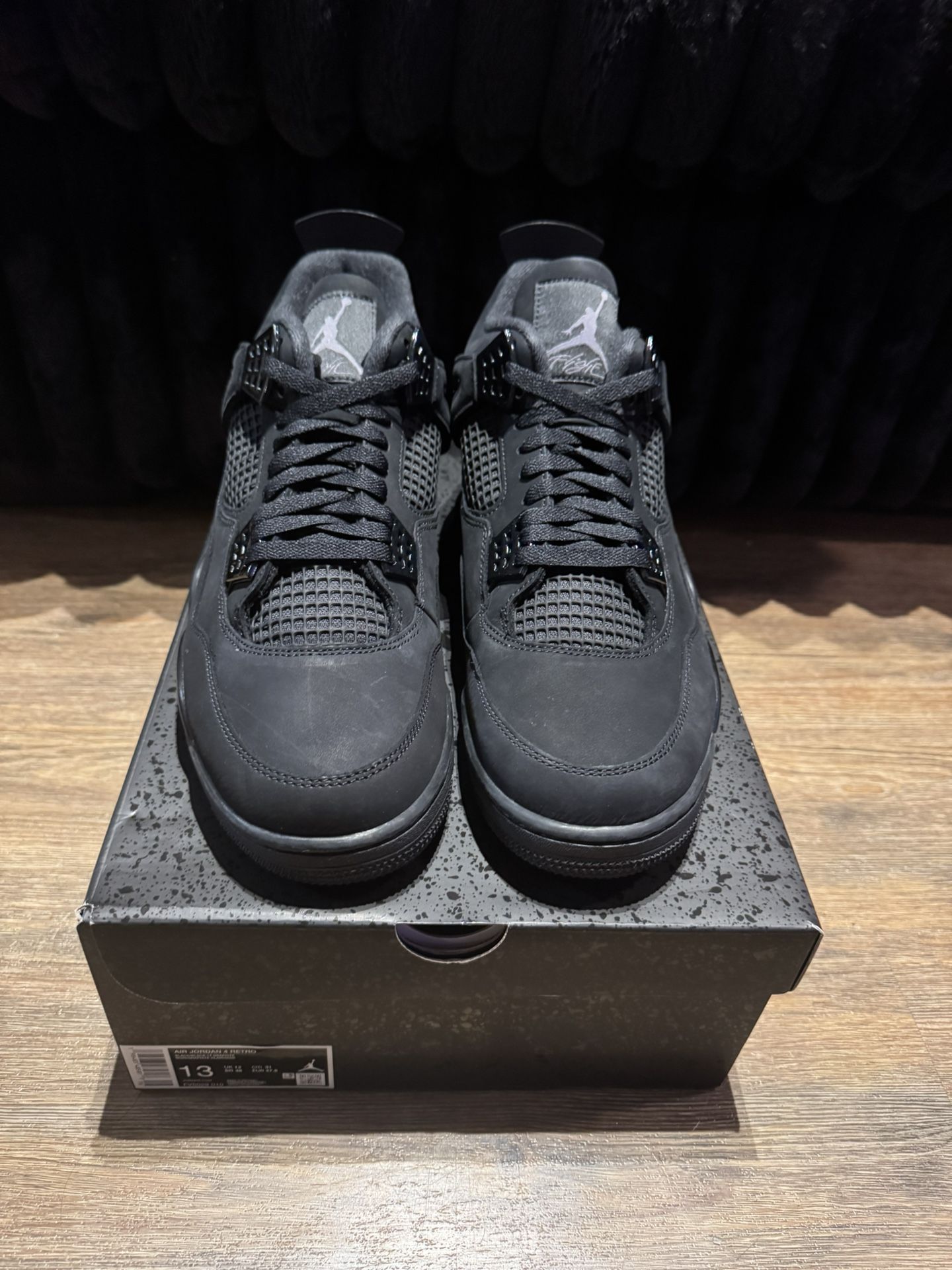 Air Jordan 4 “Black Cat” Size 13