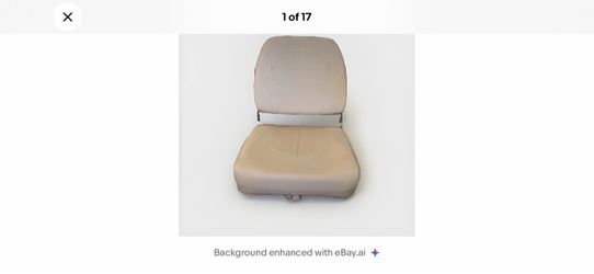 Bass Pro Shop Tournament pro Low Back Seat Folding