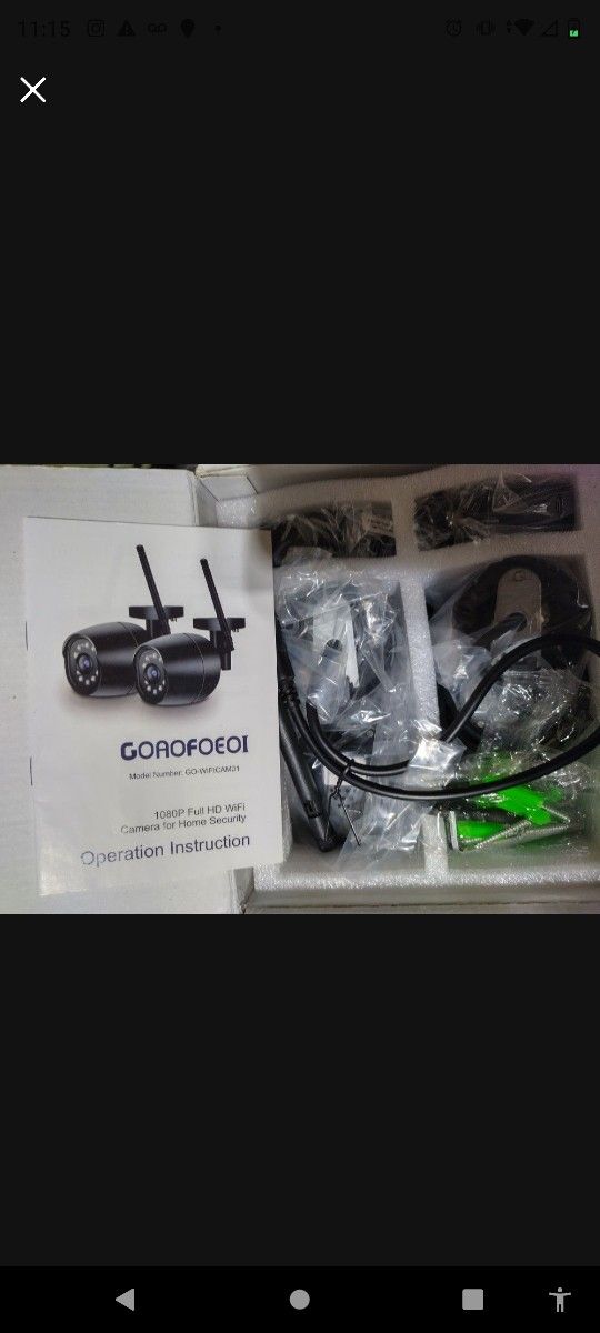 Wifi Cameras Set Of 2