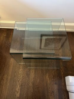 Glass Side Tables