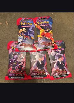 Pokémon  Destined Rivals Booster Packs