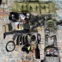 HPA “Nerf” Air Soft System And Full Gear Set