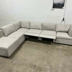Modular Sectional Couch Sofa With Ottoman 