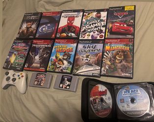 PS2 + GameCube + Nintendo 64 – 24 PS2, 2 GameCube, 2 N64, Xbox 360 Controller