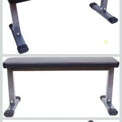 New BalanceFrom Steel Frame Flat  Weight Training Exercise Bench, 600-Pound Capacity