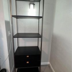 Tall Media Storage Cabinet 