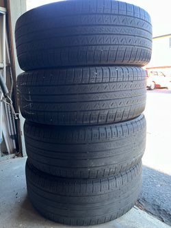 Set of 4 Dunlop Tires – Toyota C-HR – Even Wear – Great Replacement Set