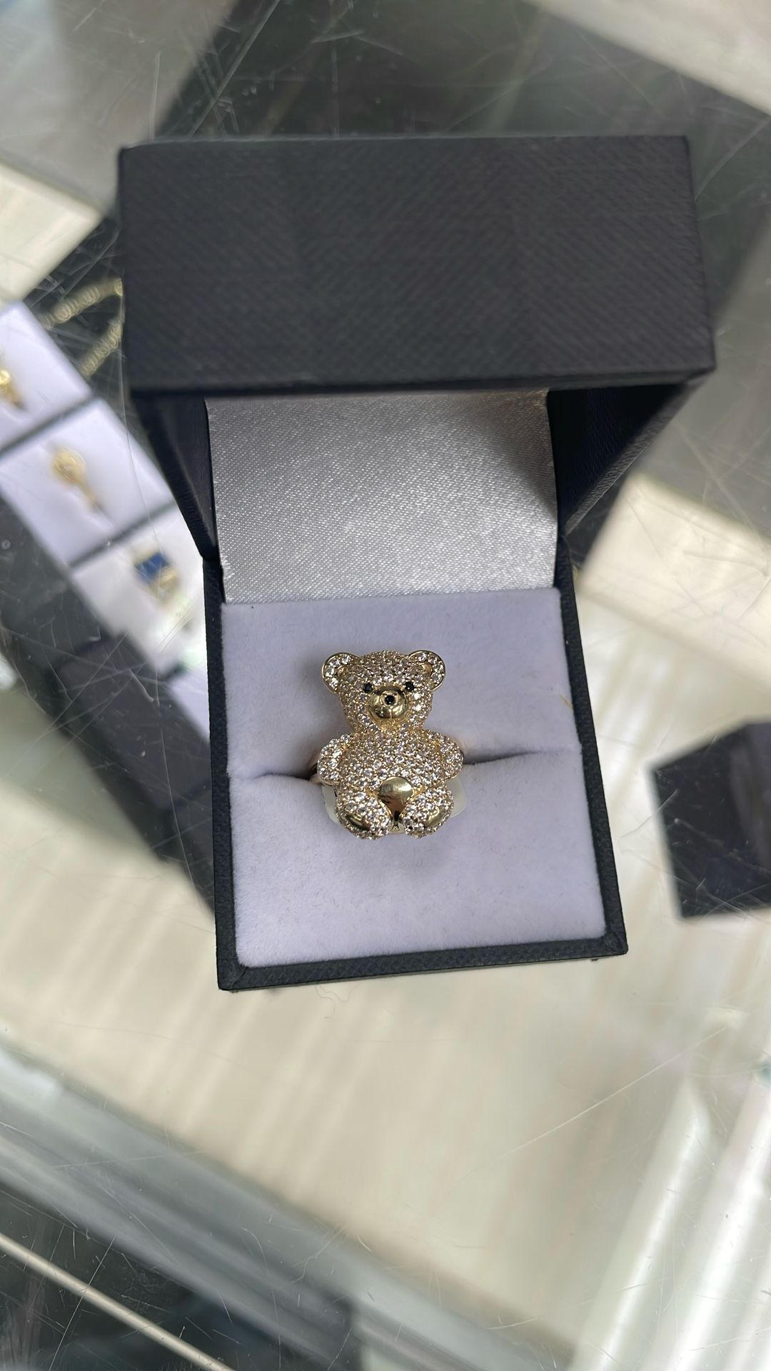 14k Teddy Bear Ring