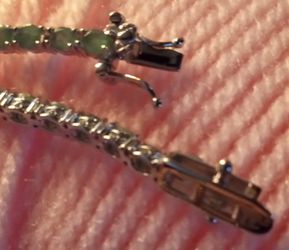 Genuine Emerald Tennis Bracelet