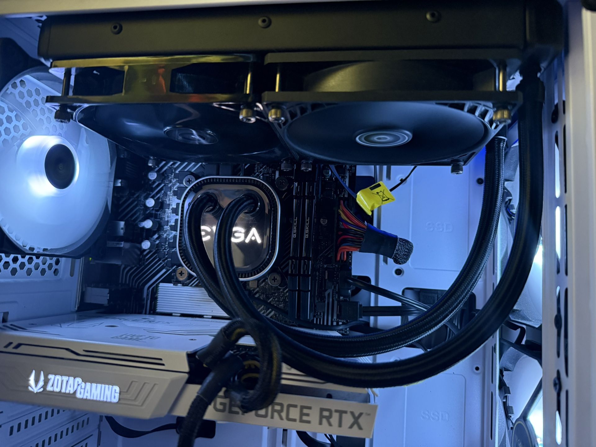 Intel I7 Gaming Bundle: CPU Motherboard Ram Liquid Cooler