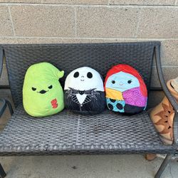 The Nightmare Before Christmas Squishmallows