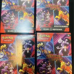 Destined Rivals Booster Bundle Set Of 4