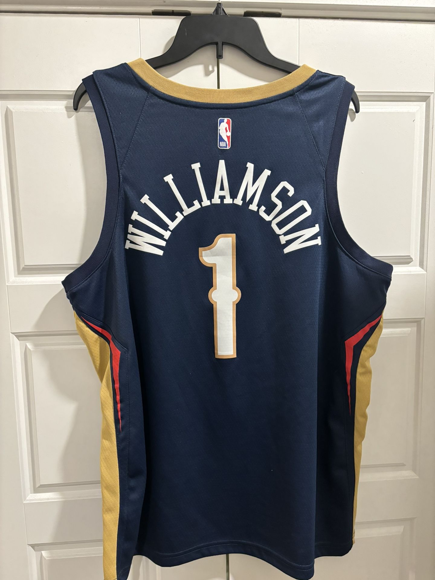 Zion Williamson New Orleans Pelicans Nike Swingman Jersey Size