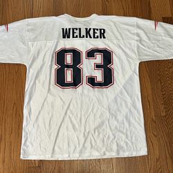 Wes Welker Football Jersey, New England Patriots, XL, NFL team Apparel, Vintage