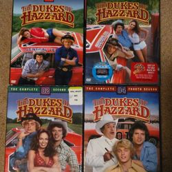 Dukes Of Hazard First 4 Seasons Dvd