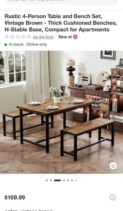 Wood Dining Table 