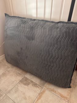 Lounge & Co XL lounge chair Crash Foam Pillow gray