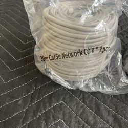 98 Foot Cat 5 Ethernet Internet Cable 