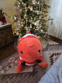 Giant Finding Nemo Style Clown Fish Plush