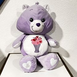 Care Bears Share Bear 25th anniversary collectors edition  26”  Extra Large
