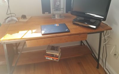 Pottery Barn wood desk