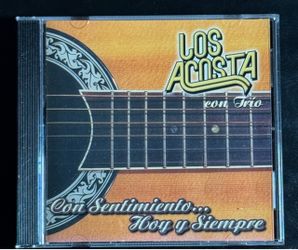 Los Acosta Con Sentimiento Hoy y Siempre CD 2001 DISA Universal Latin Music