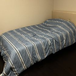 NEW-Two Twin Mattresses With Frames 