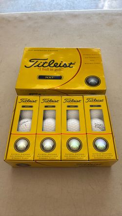 New Titleist golf balls