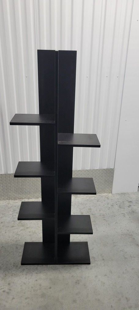Black Bamboo Book Case/Shelf