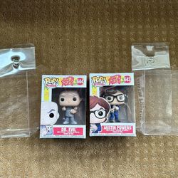 Austin Powers and Dr. Evil from Austin Powers Funko Pops