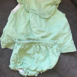 3-6 Mo Janie And Jack Two Piece Outfit
