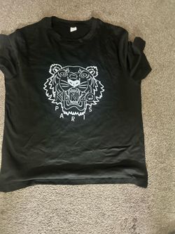 Black Kenzo tiger shirt