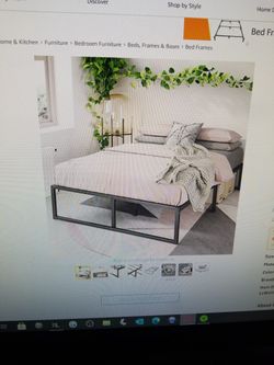 Zinus Lorelai 14 In Metal Platform Bed