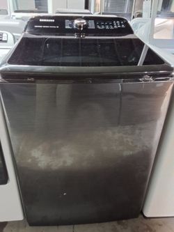 Samsung - 5.5 Cu. Ft. High-Efficiency Smart Top Load.