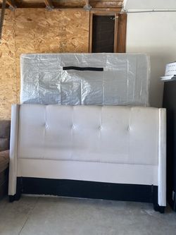 Beautiful King Bed - Frame + Mattress