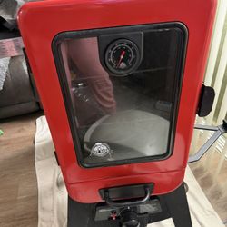 Gas smoker to make your meats delicious.